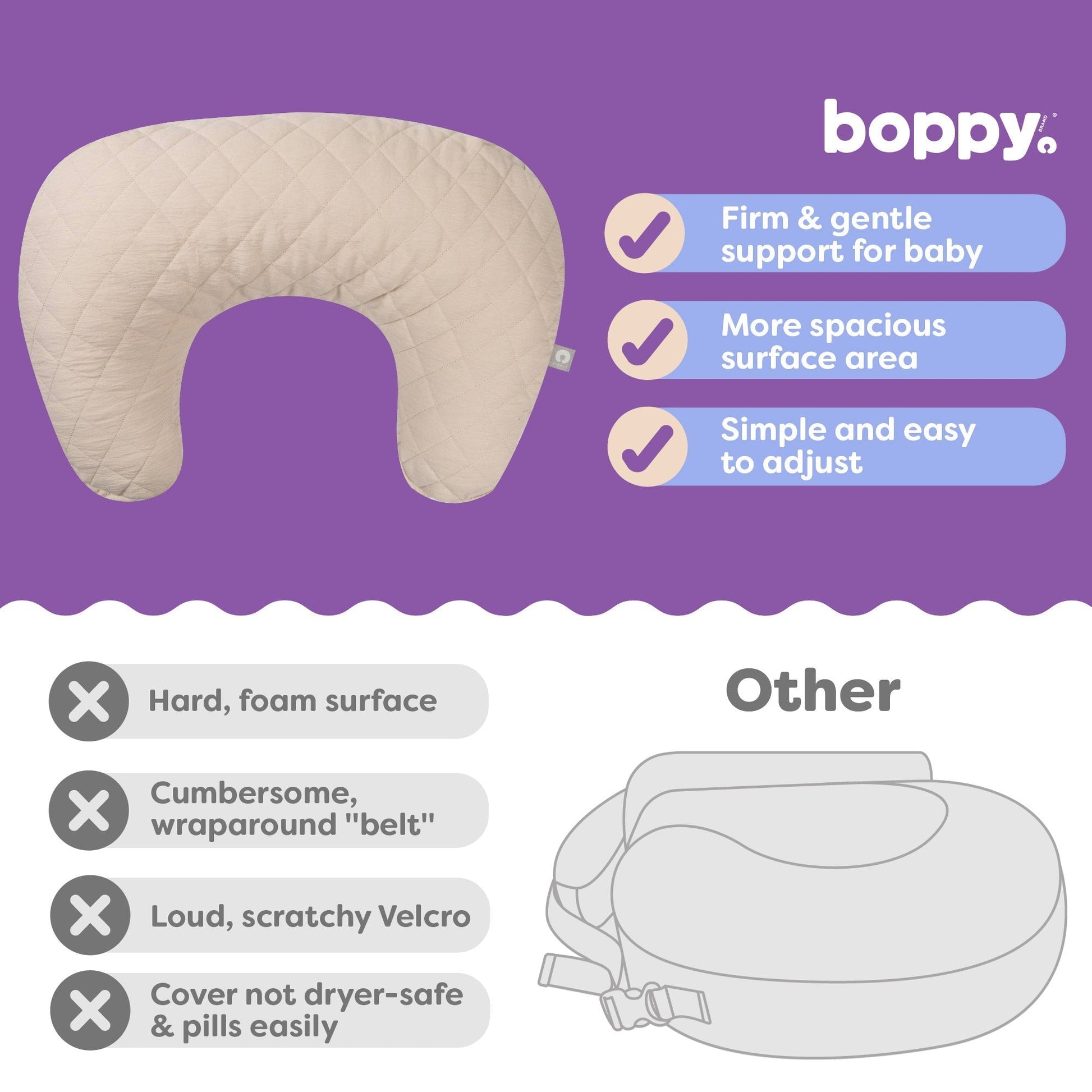 Boppy Nursing Pillow Luxe