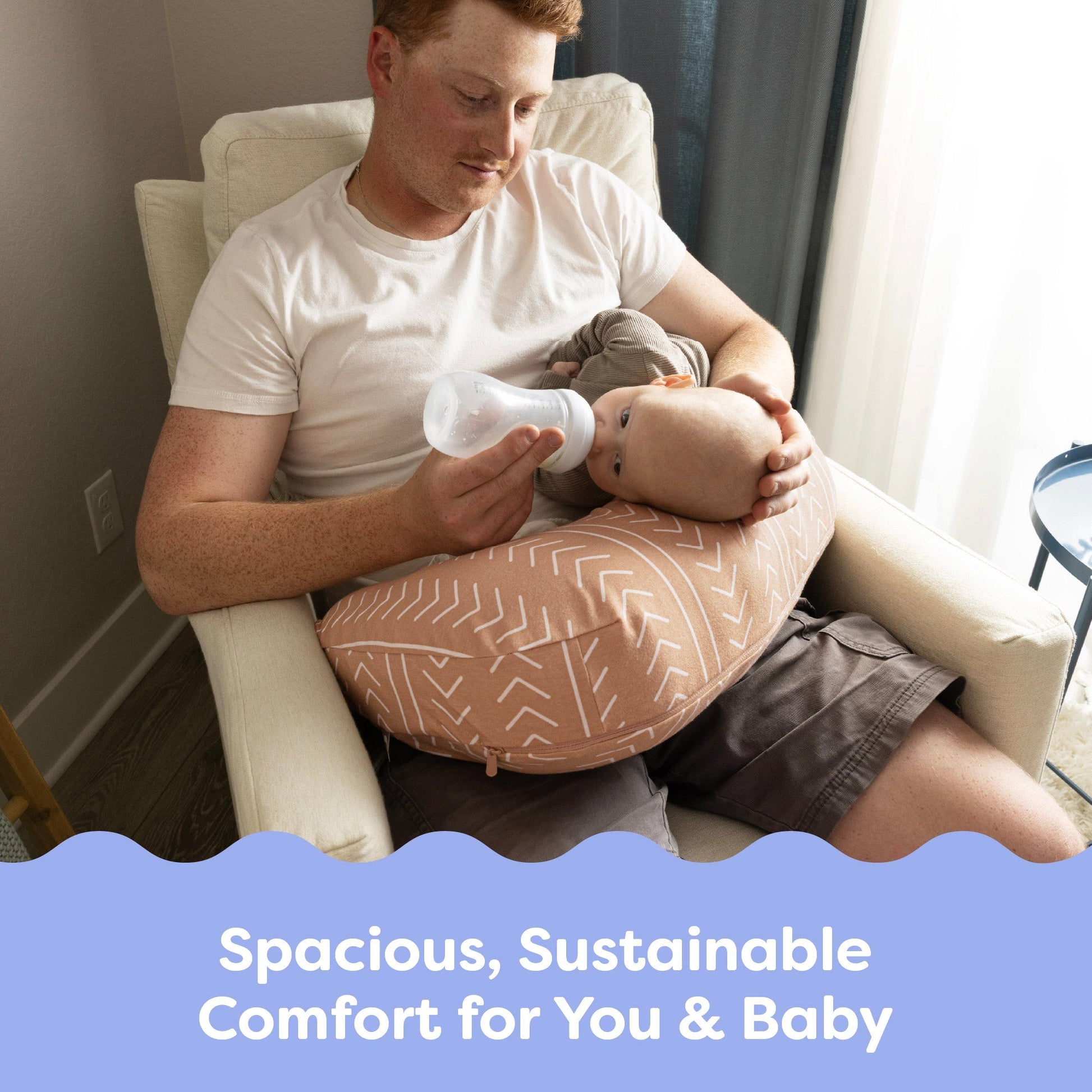 Boppy Nursing Pillow with Organic Cover