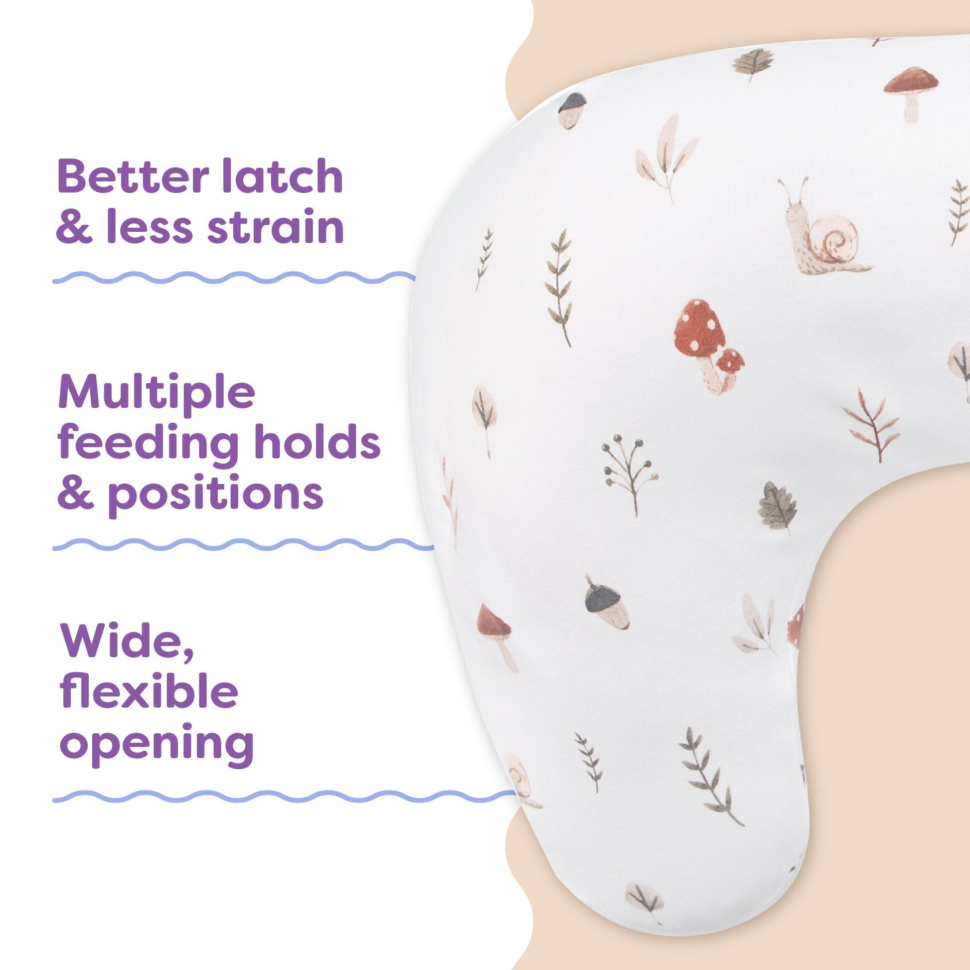 Boppy Nursing Pillow with Organic Cover