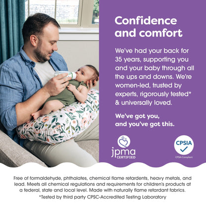 New Boppy® Bare Naked® Nursing Pillow
