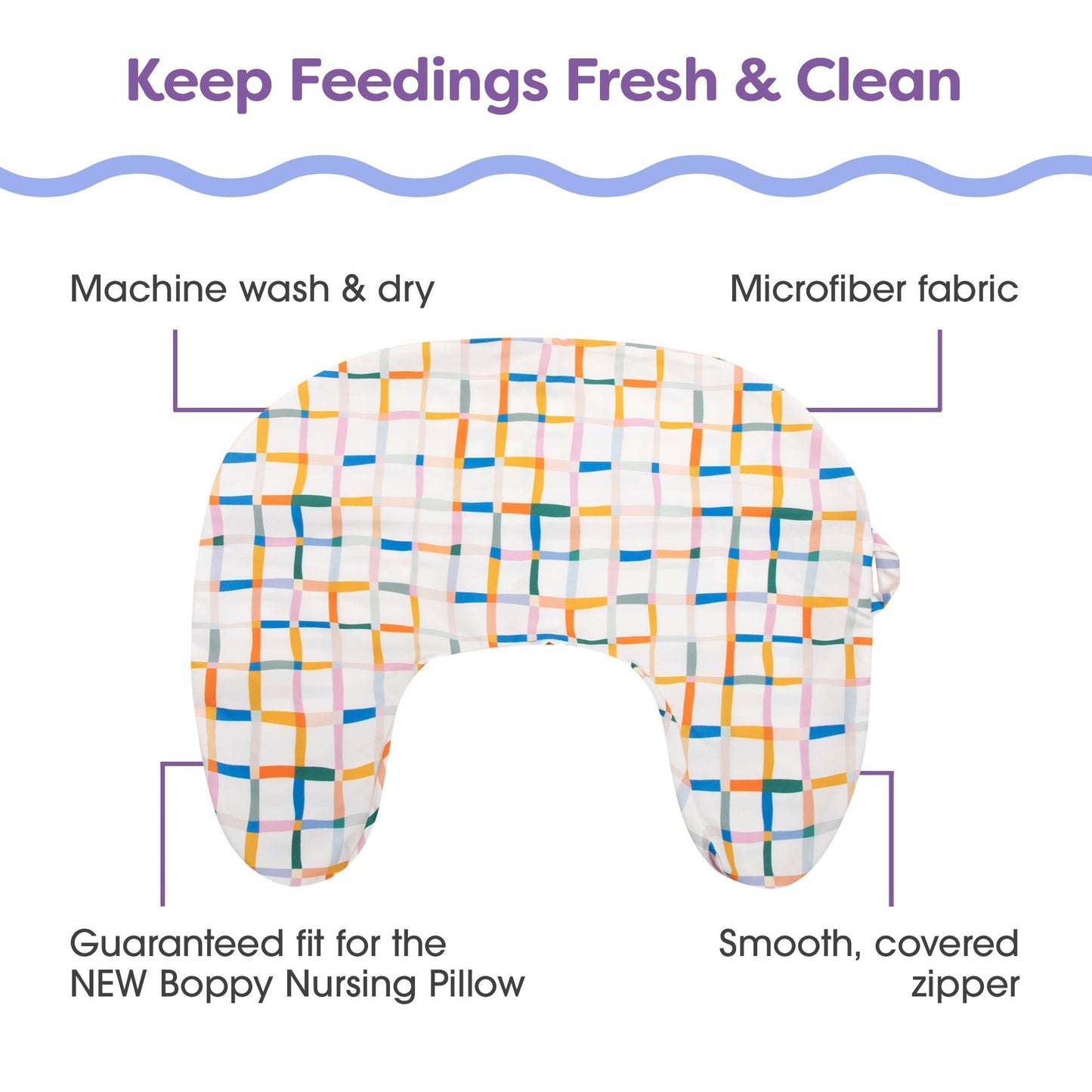 New Boppy Nursing Pillow Cover