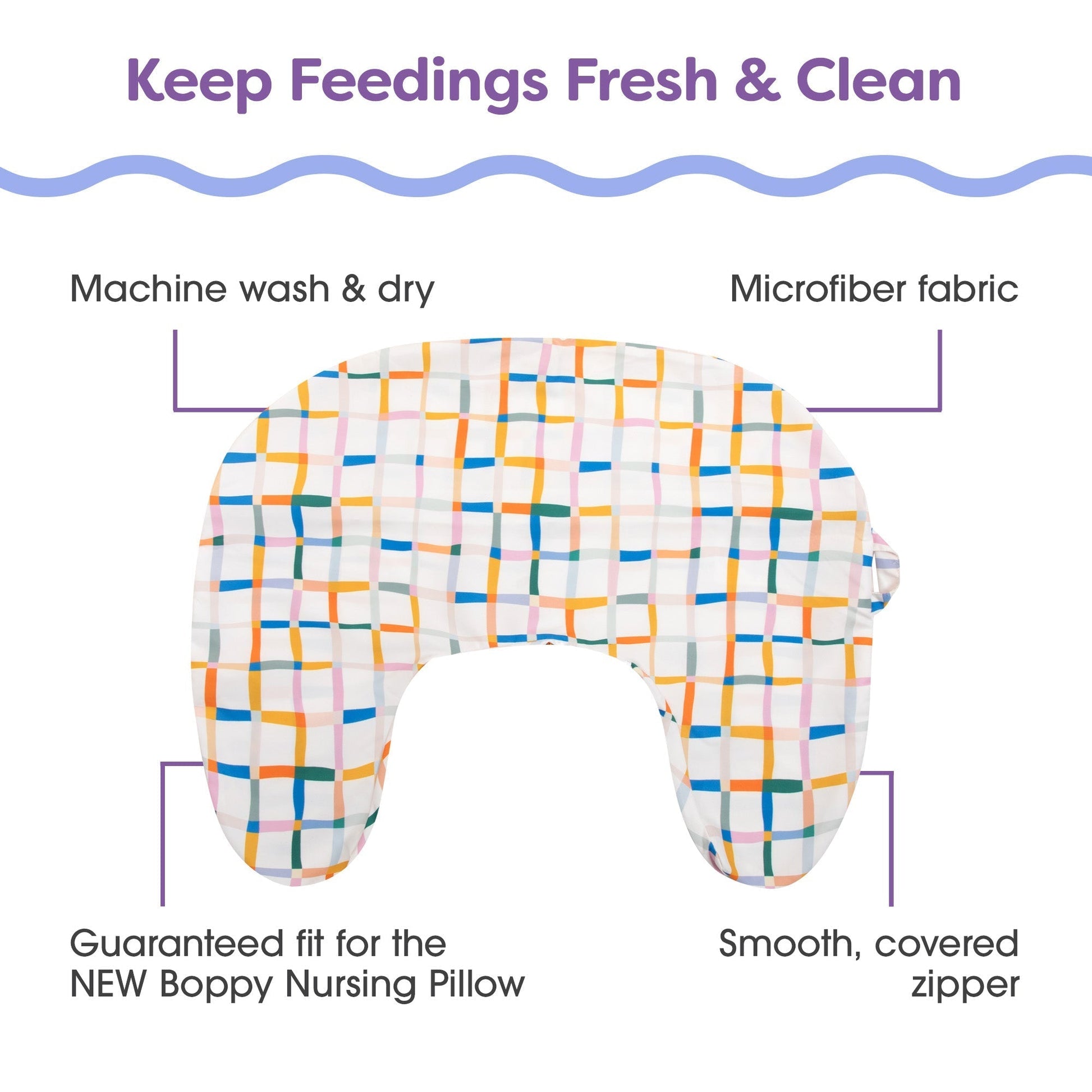 New Boppy Nursing Pillow Cover