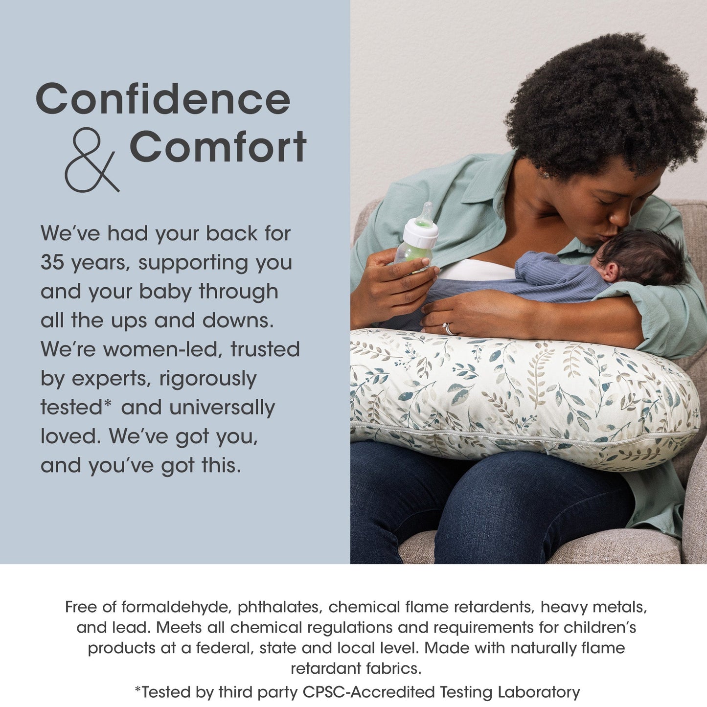 New Boppy Nursing Pillow Cover