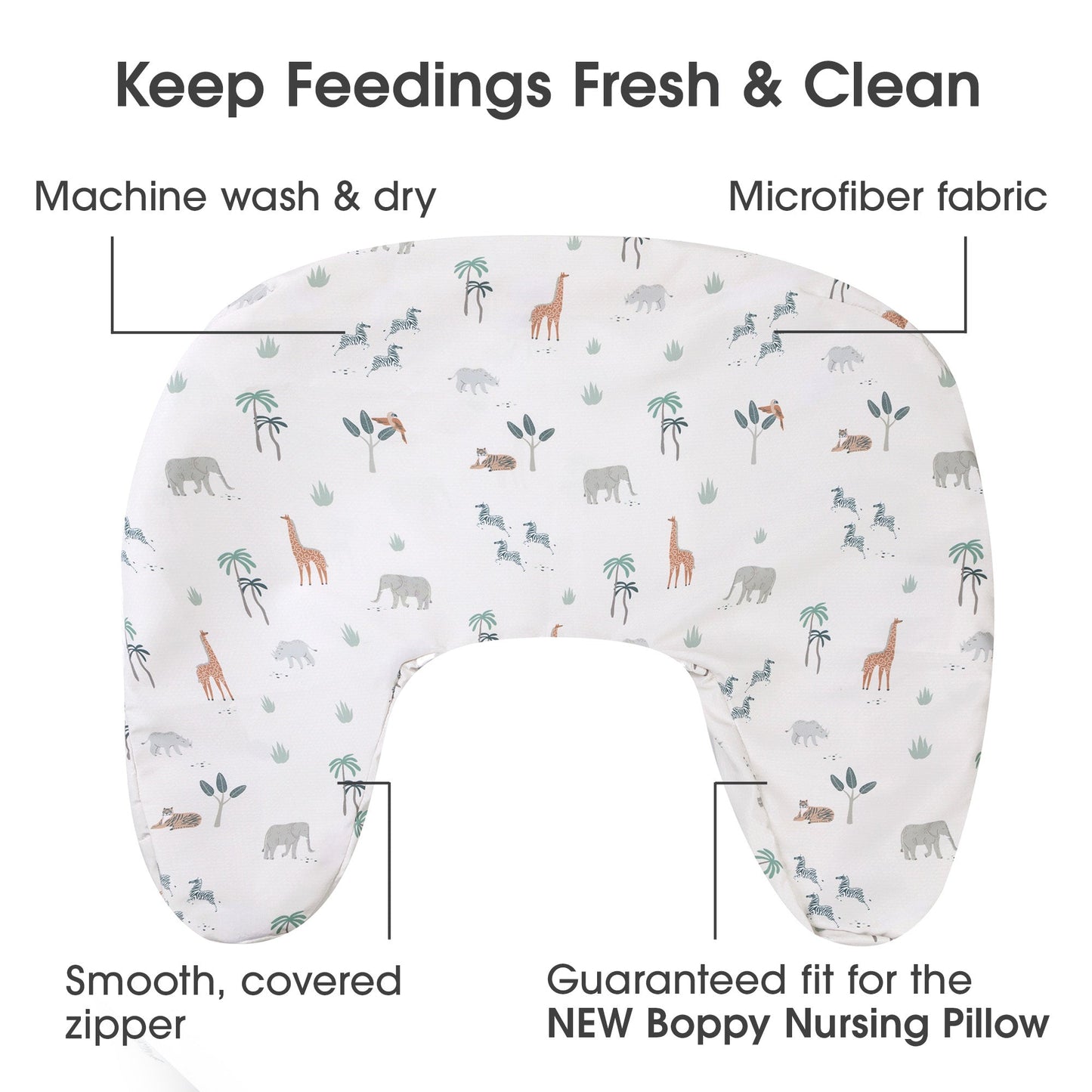 New Boppy Nursing Pillow Cover