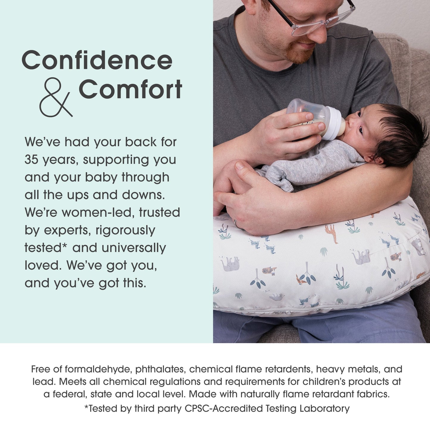 New Boppy Nursing Pillow Cover