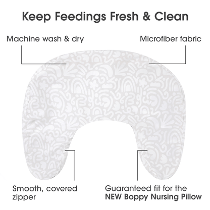 New Boppy Nursing Pillow Cover