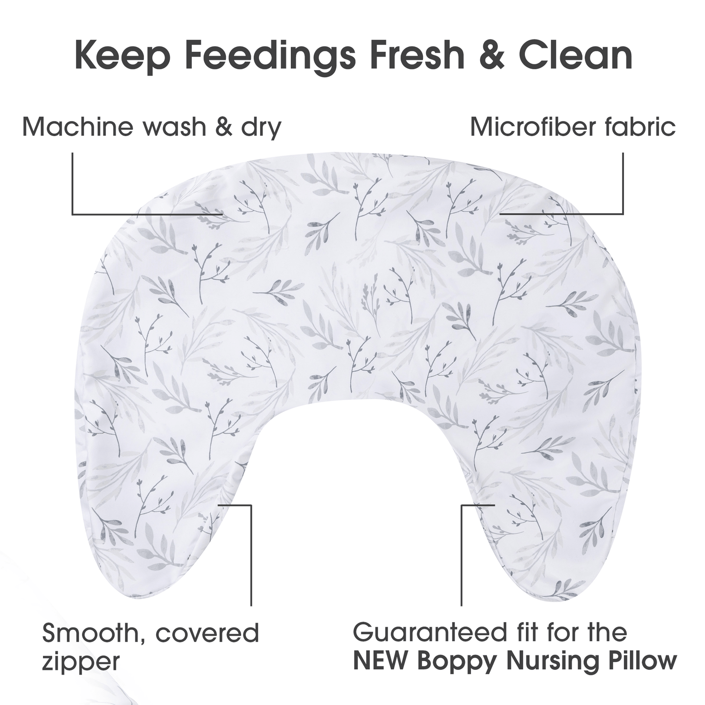 New Boppy Nursing Pillow Cover