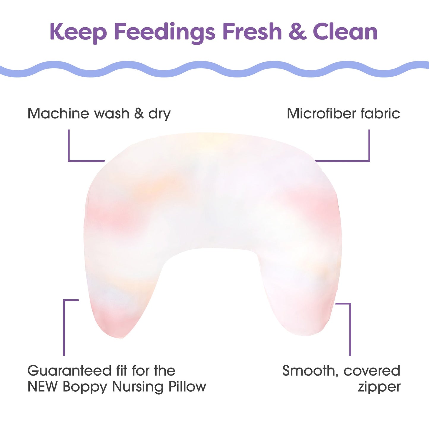 New Boppy Nursing Pillow Cover