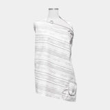 Gray Watercolor Stripes